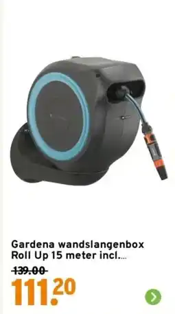 GAMMA Gardena wandslangenbox Roll Up aanbieding