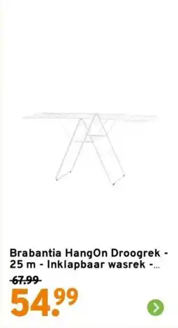 GAMMA Brabantia Hang On Droogrek aanbieding