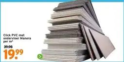 GAMMA Click PVC met ondervloer Manera aanbieding