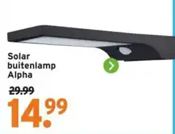 GAMMA Solar buitenlamp Alpha aanbieding