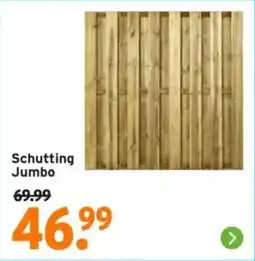 GAMMA Schutting Jumbo aanbieding