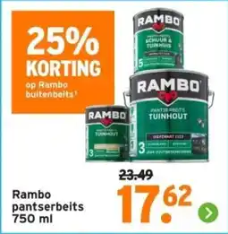 GAMMA Rambo pantserbeits aanbieding