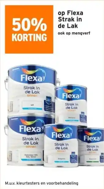 GAMMA Op flexa strak in de lak aanbieding