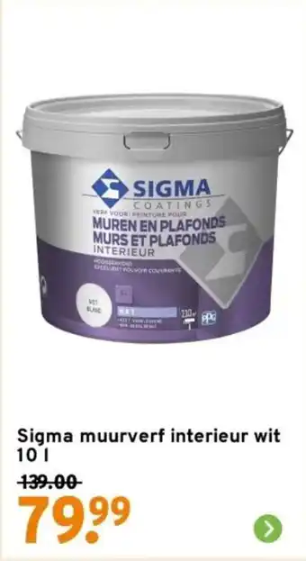 GAMMA Sigma muurverf interieur wit aanbieding
