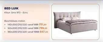 TotaalBED Bed Luik aanbieding