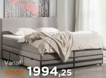 TotaalBED Opbergboxspring Dortmund met lade aanbieding
