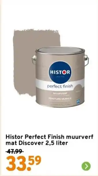 GAMMA Histor Perfect Finish muurverf mat Discover aanbieding