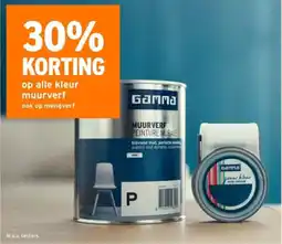 GAMMA Op alle kleur muurverf aanbieding