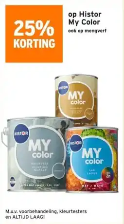 GAMMA Op histor my color aanbieding