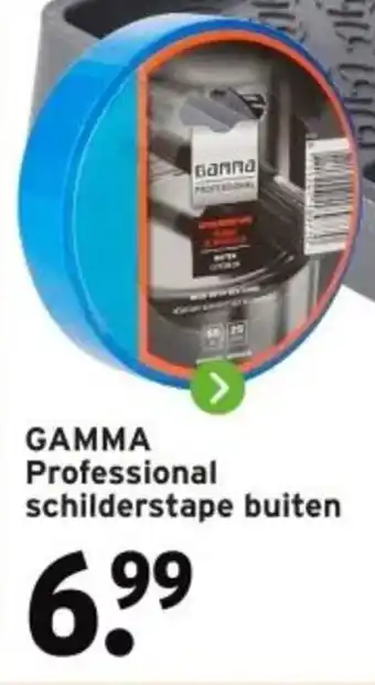 GAMMA GAMMA Professional schilderstape buiten aanbieding