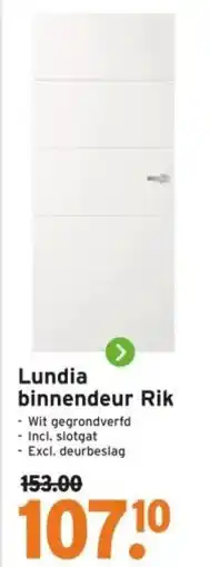 GAMMA Lundia binnendeur Rik aanbieding