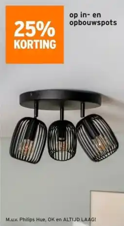 GAMMA Op in en opbouwspots aanbieding