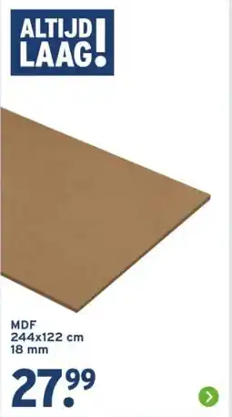 GAMMA MDF aanbieding