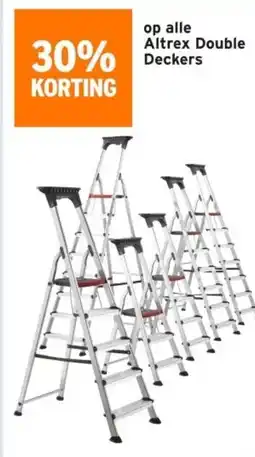 GAMMA Op alle altrex double Deckers aanbieding
