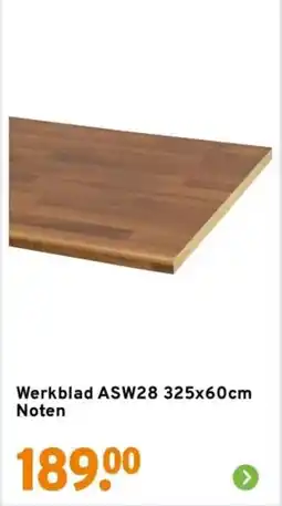 GAMMA Werkblad ASW28 Noten aanbieding