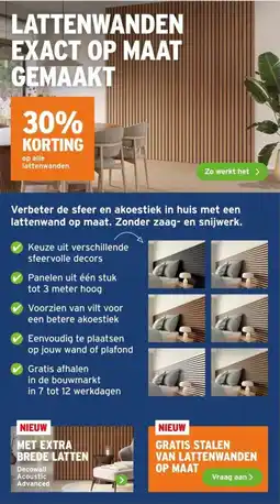 GAMMA Op alle lattenwanden aanbieding