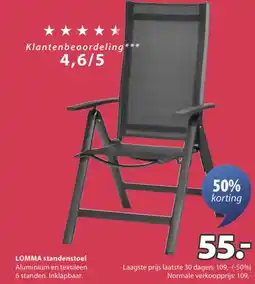 Jysk Lomma standenstoel aanbieding
