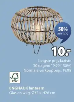 Jysk Enghauk lantaarn aanbieding