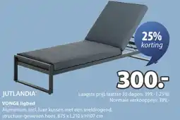 Jysk VONGE ligbed aanbieding