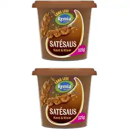 Albert Heijn Remia Satesaus kant & klaar 2-pack aanbieding