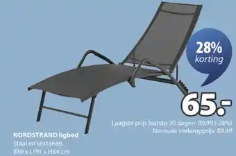 Jysk NORDSTRAND ligbed aanbieding