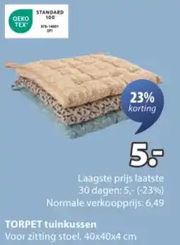 Jysk Torpet tuinkussen aanbieding