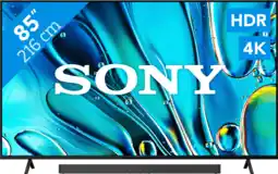 Coolblue Sony Bravia 3 85 4K Led (2025) + Sony Bravia Theatre Bar 8 aanbieding