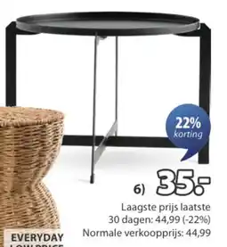 Jysk Borre bijzettafel aanbieding