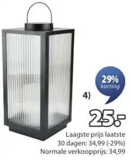 Jysk Guldsmed lantaarn aanbieding
