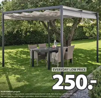 Jysk Hjortemose pergola aanbieding