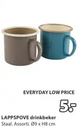 Jysk Lappspove drinkbeker aanbieding