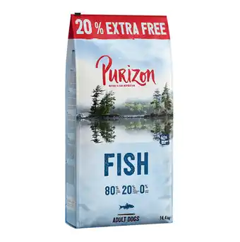 Zooplus 14,4 kg Purizon Droogvoer - Graanvrij Vis aanbieding