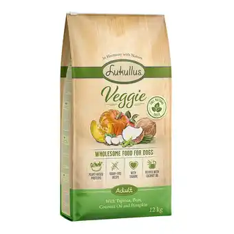 Zooplus 12kg Lukullus Classic Honden Droogvoer Veggie aanbieding