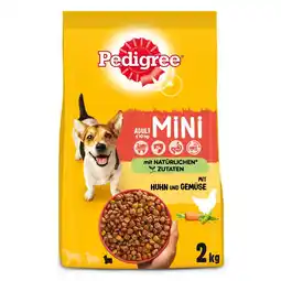 Zooplus 2kg Pedigree Mini met kip droogvoer aanbieding