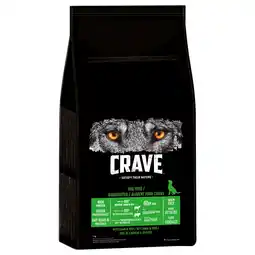 Zooplus 6 kg + 1 kg Gratis! Crave Dog droogvoer voor honden 7 kg aanbieding