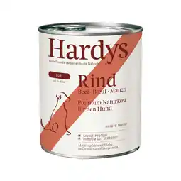Zooplus Voordeelverpakking 24x 800g Hardys Pure Beef natvoer voor honden aanbieding