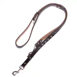 Zooplus Heim Set: Hondenriem Stars 2 m + Leren Halsband Stars Maat 60 aanbieding