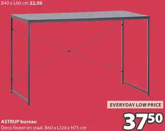 Jysk ASTRUP bureau aanbieding