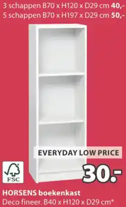 Jysk HORSENS boekenkast aanbieding