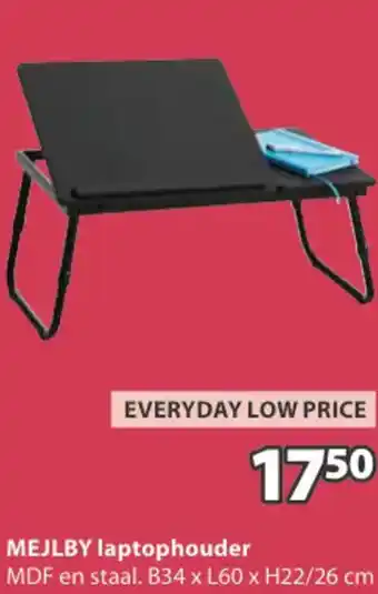Jysk MEJLBY laptophouder aanbieding