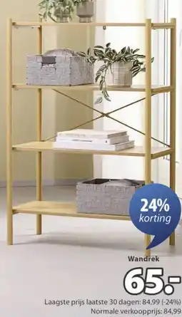 Jysk LINDVED wandrek aanbieding