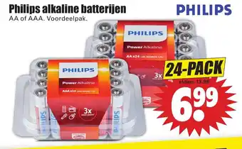 Dirk Philips alkaline batterijen aanbieding