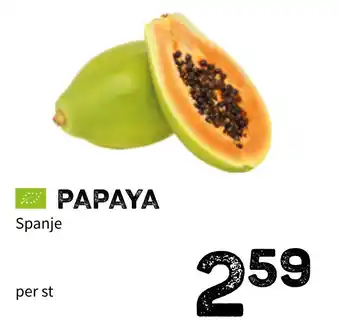 Ekoplaza Papaya aanbieding