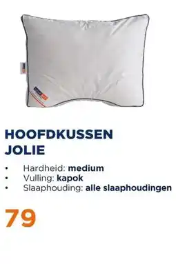 TotaalBED Hoofdkussen Jolie | kapok | aanbieding