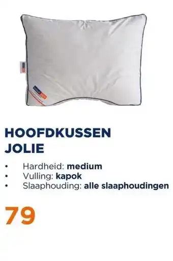 TotaalBED Hoofdkussen Jolie | kapok | aanbieding