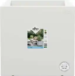 Intratuin Elho plantenbak Vivo Next wit 39 x 40 x 37,9 cm aanbieding