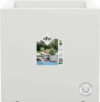 Intratuin Elho plantenbak Vivo Next wit 39 x 40 x 37,9 cm aanbieding