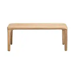 Leen Bakker Salontafel Bansi - mangohout - 50x100x38 cm aanbieding