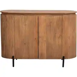Leen Bakker Dressoir Vito - lichtbruin - 81x115x43 cm aanbieding