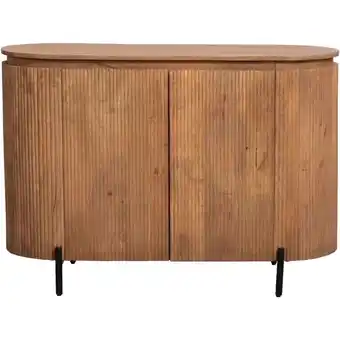 Leen Bakker Dressoir Vito - lichtbruin - 81x115x43 cm aanbieding